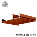 wood grain aluminum door bar threshold extrusion profile